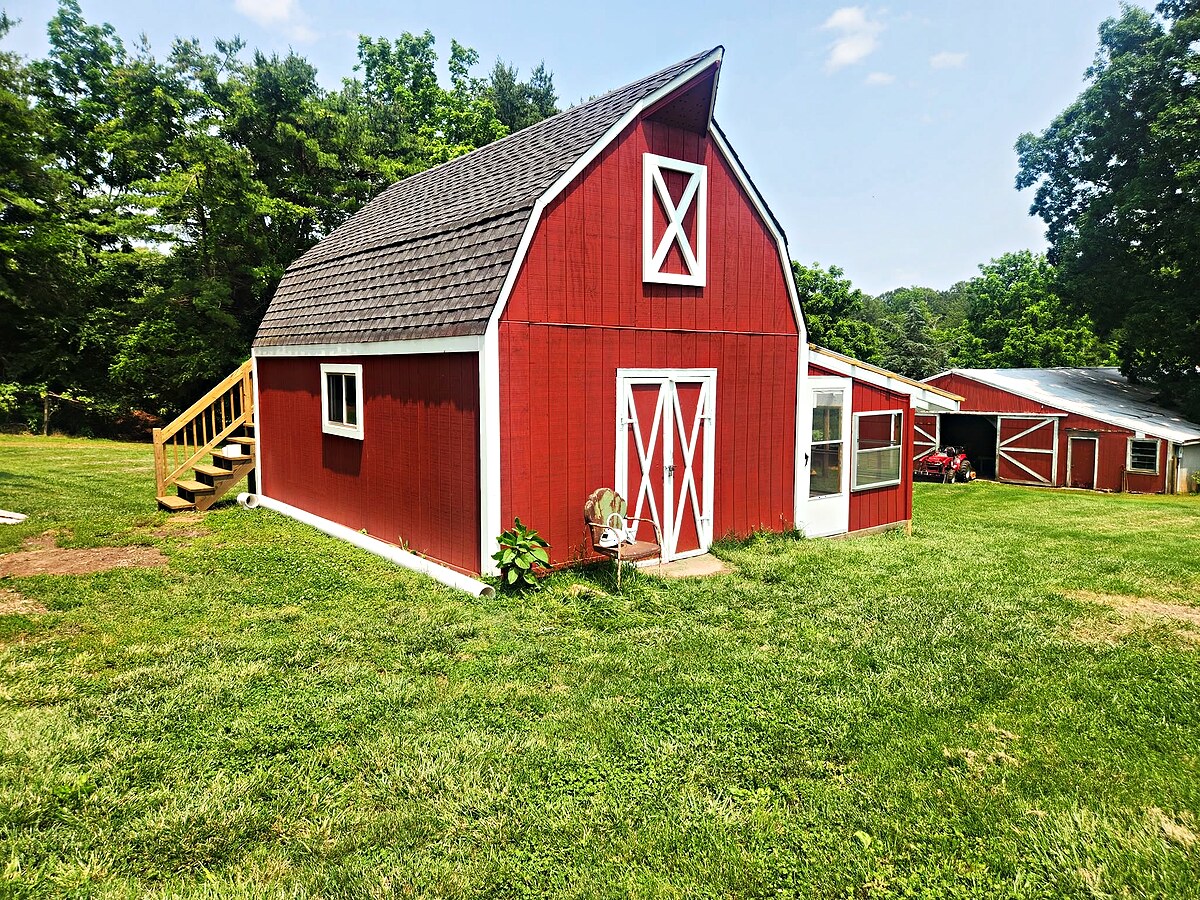 Inspection Repairs after — Weathered Barn Brought Back to Life
