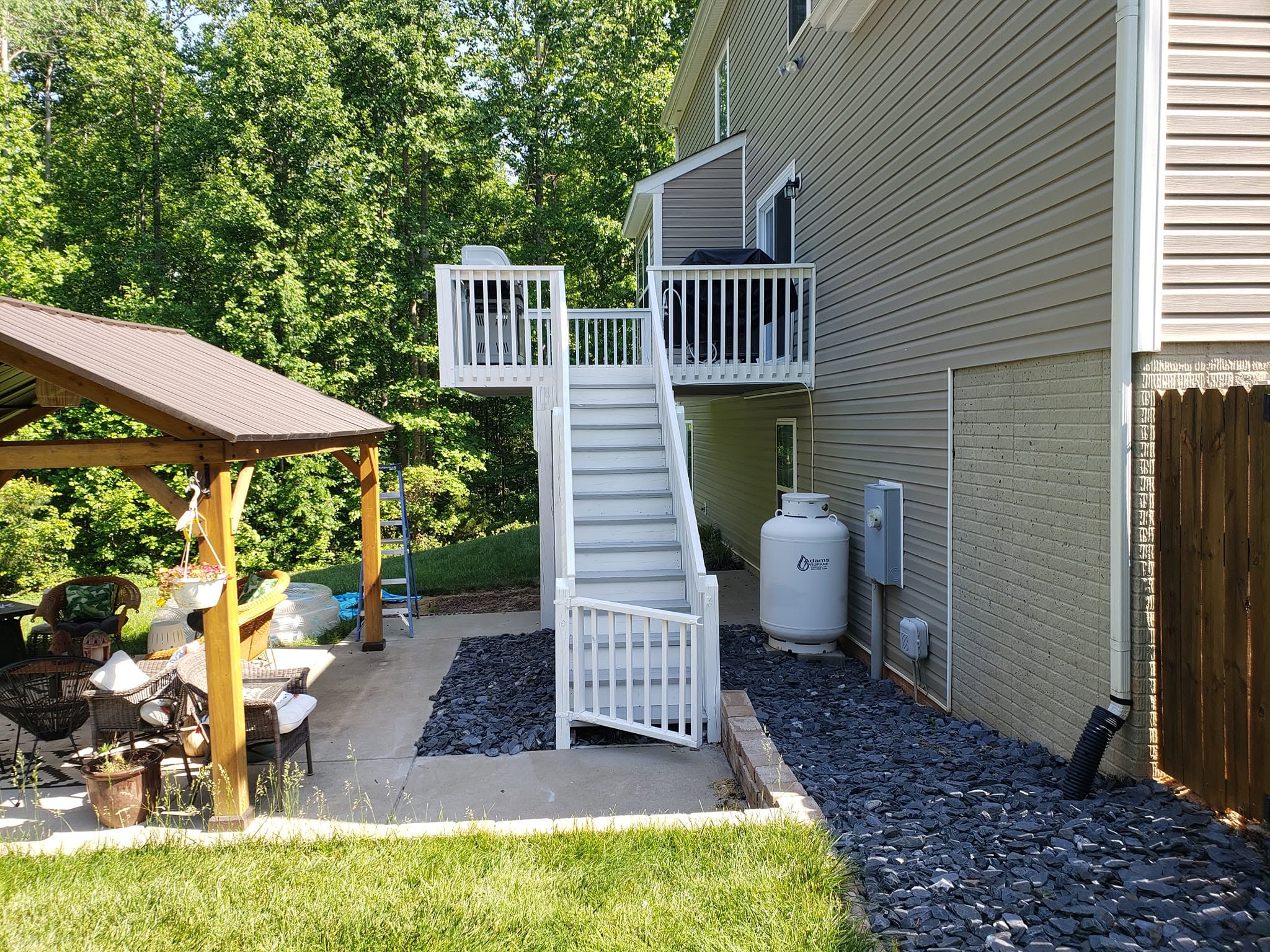 Exterior Stairs Made New
